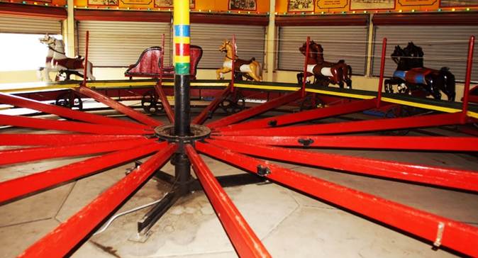 A picture containing floor, indoor, ground, red

Description automatically generated